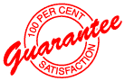Your 100% Satisfaction Guaranteed!